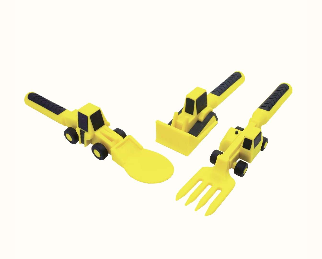 Utensil Set - Construction, Yellow