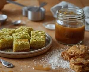 Pisacio and toffee pudding jan 17