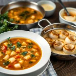 nick scallop minnestrone