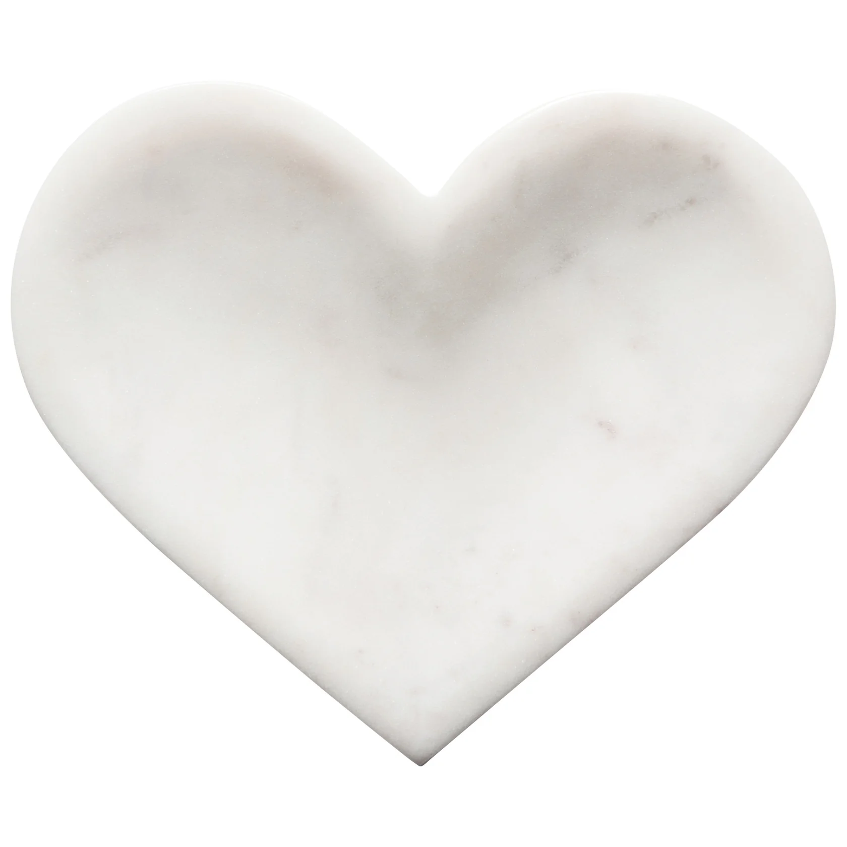Shaped Dish - Heart, Marble, 6"