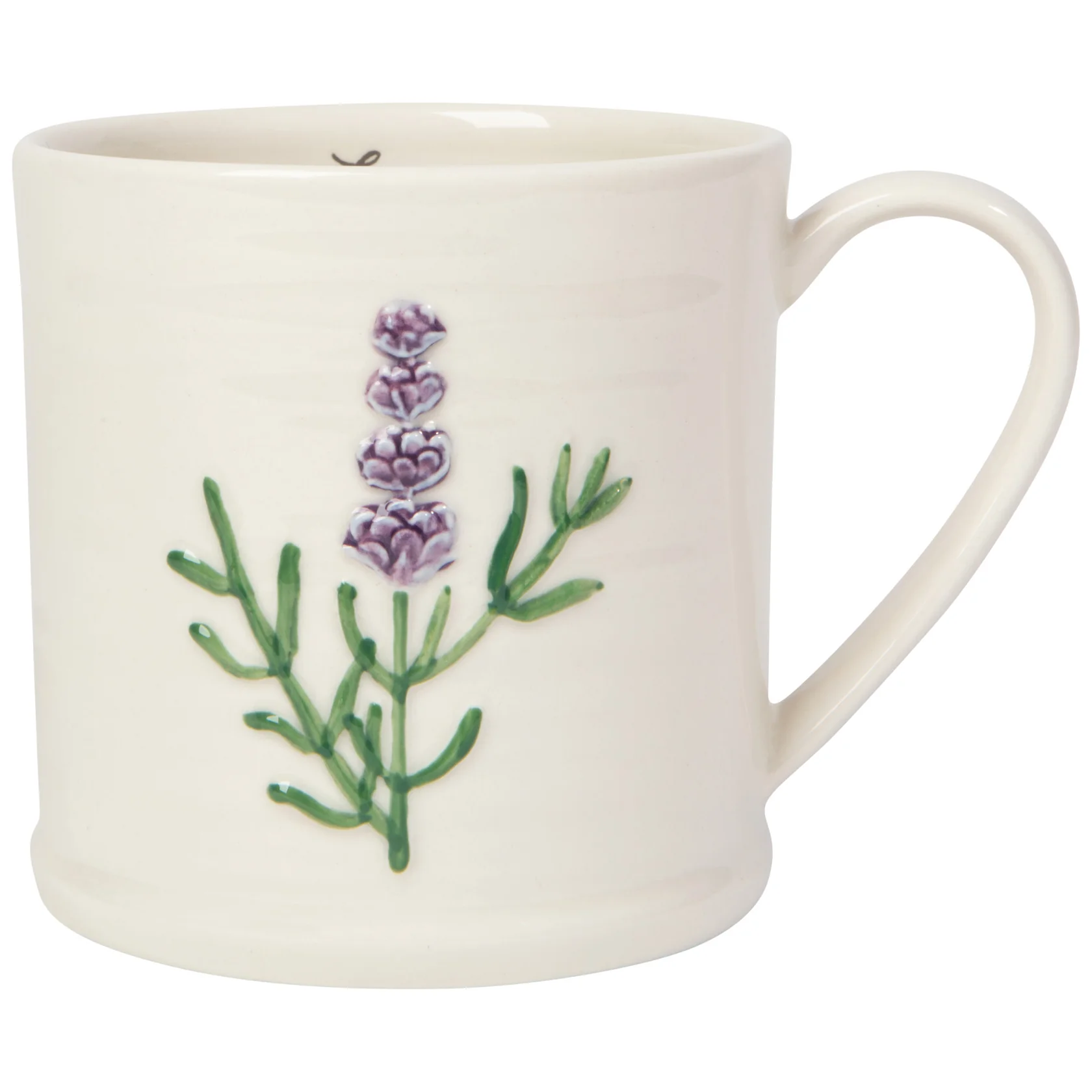 Mug - Floral, Lavender