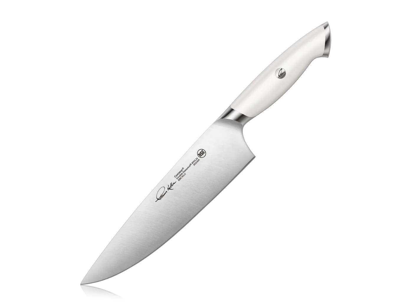Knife - Chef, Thomas Keller, White, 8"