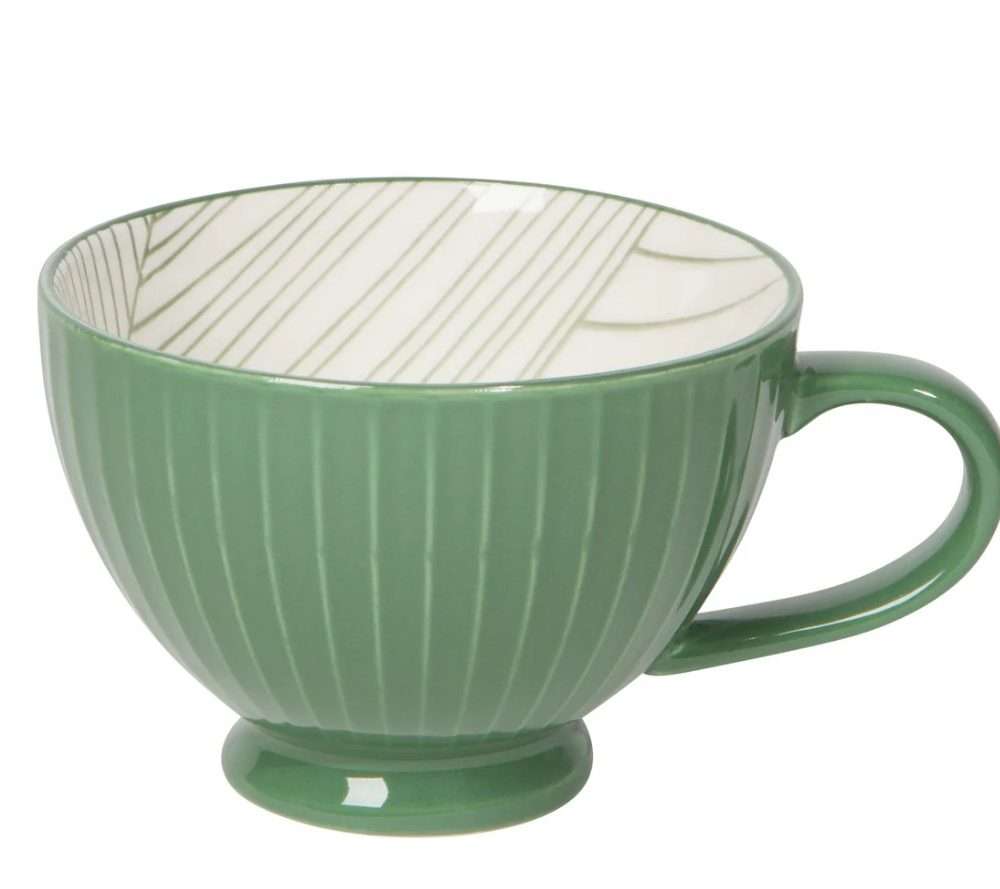 Mug - Latte, Elm Green