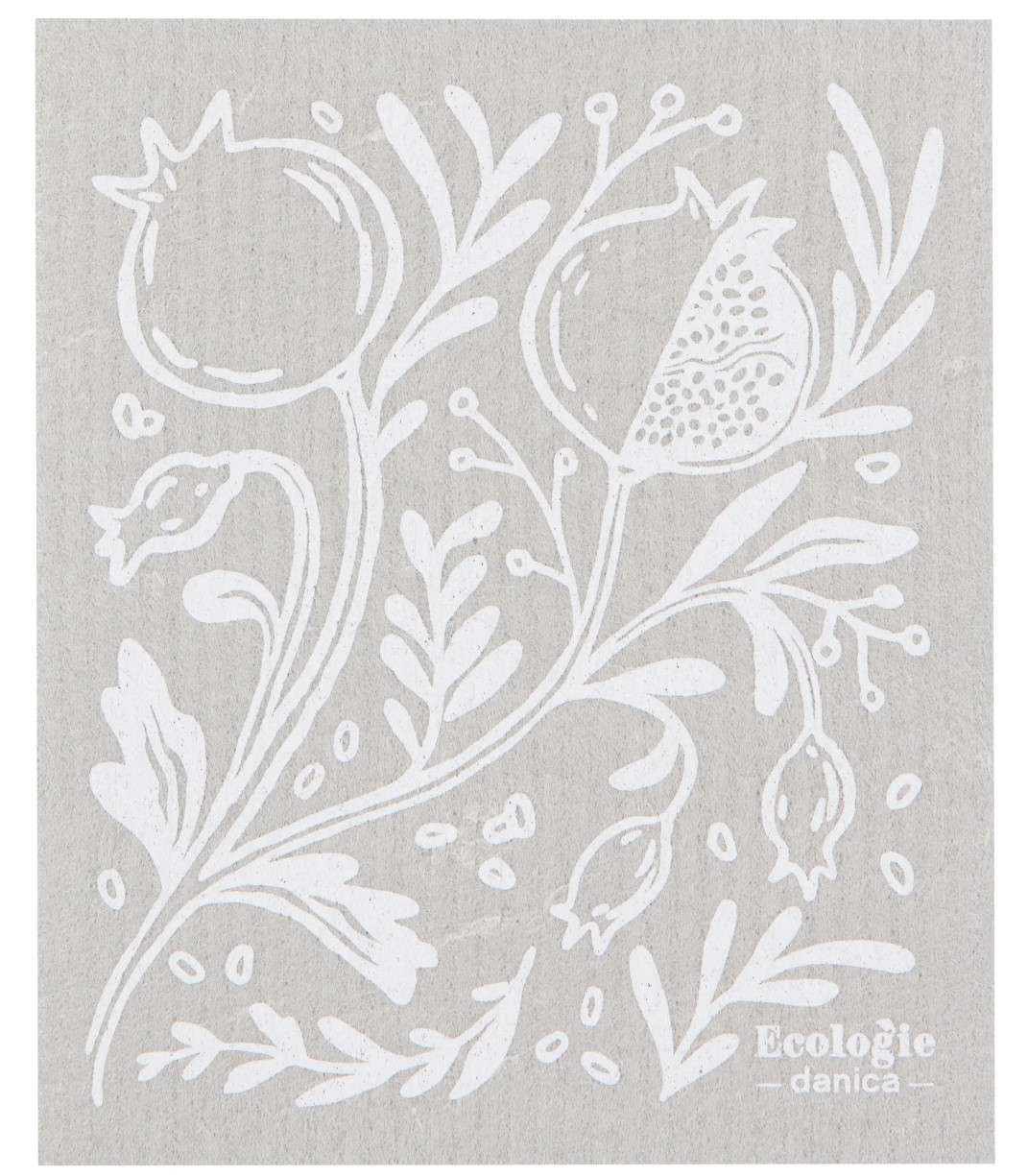 Swedish Dishcloth - Pomegranates