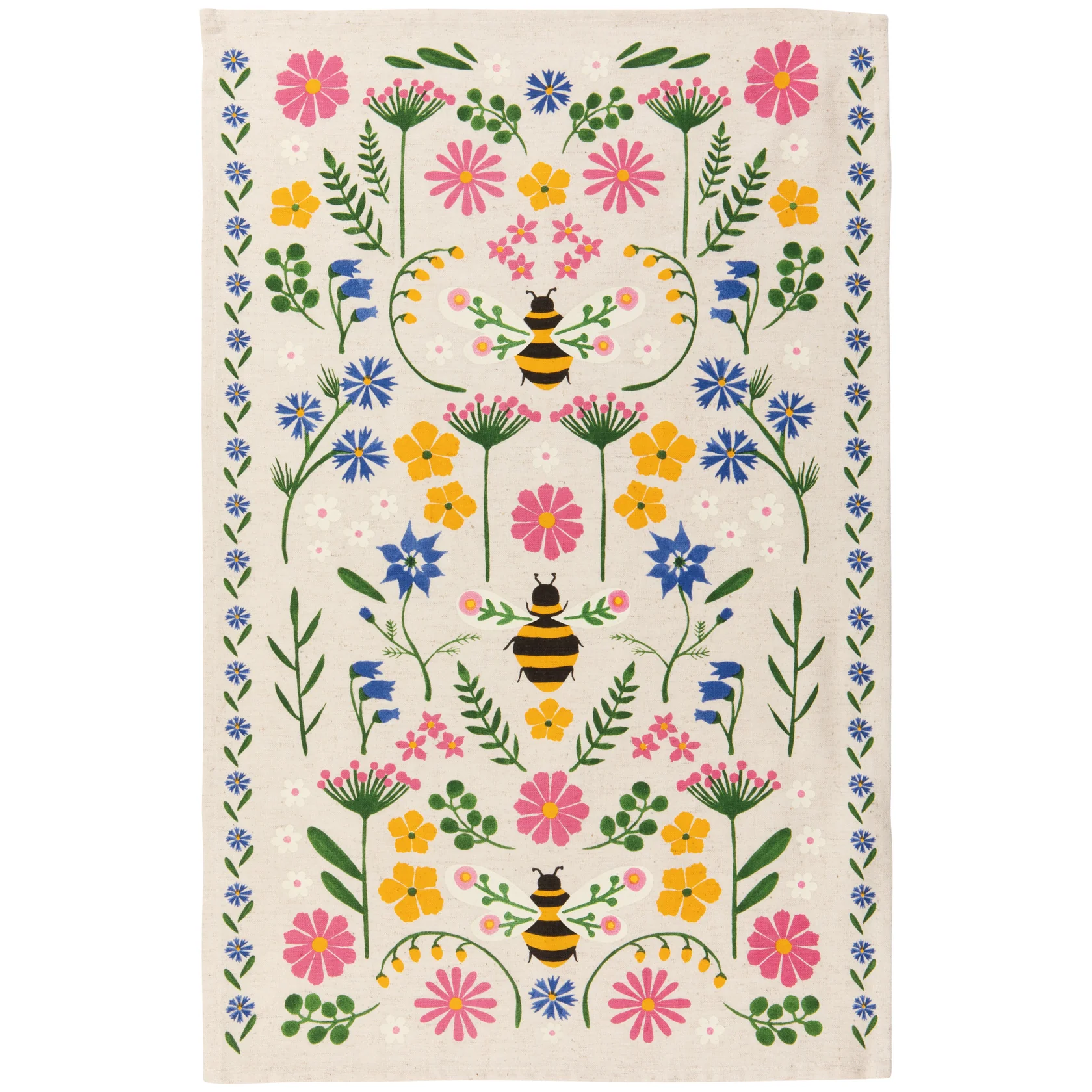 Dishtowel - Bee Garden