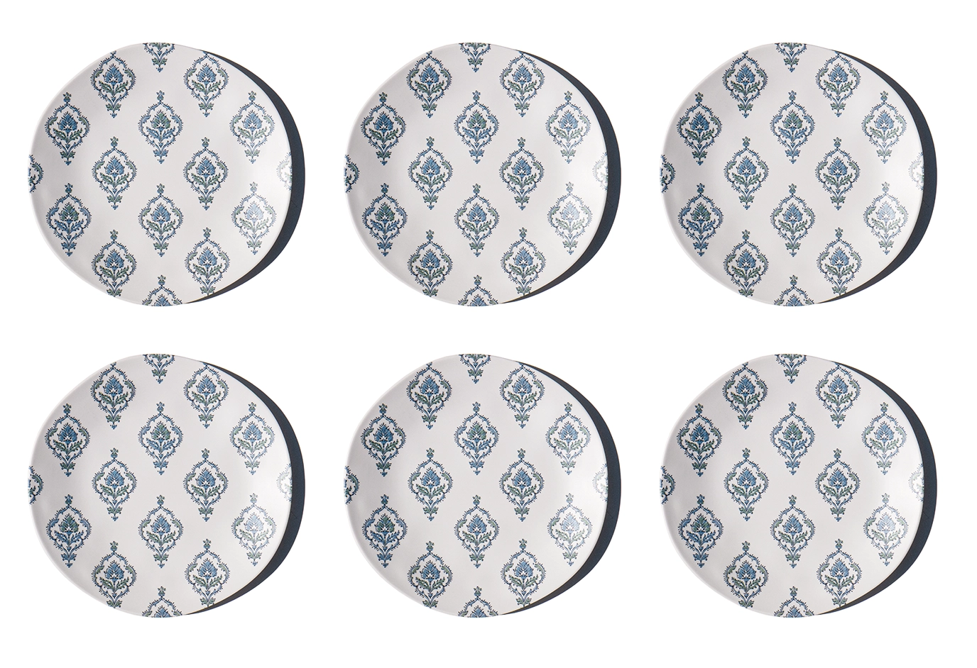 Plate - Dinner, Kashmir, Cool, newWave, Melamine