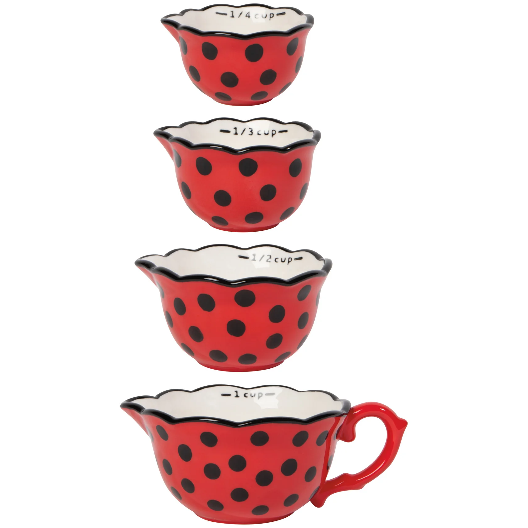 Measuring Cups - Ladybugs, Set of 4