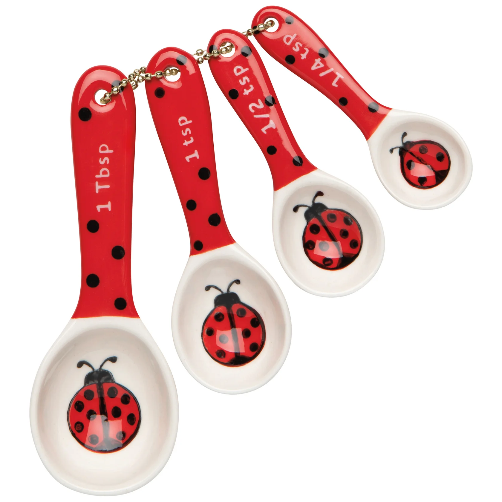 Measuring Spoons - Ladybugs, Set of 4
