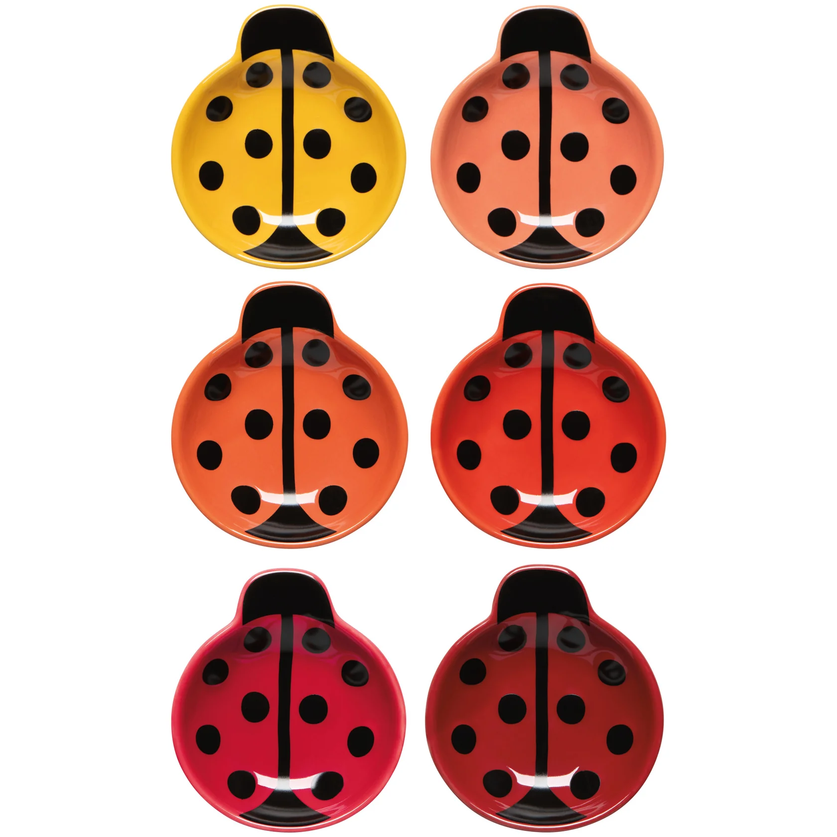 Pinch Bowls - Ladybugs, Set of 6