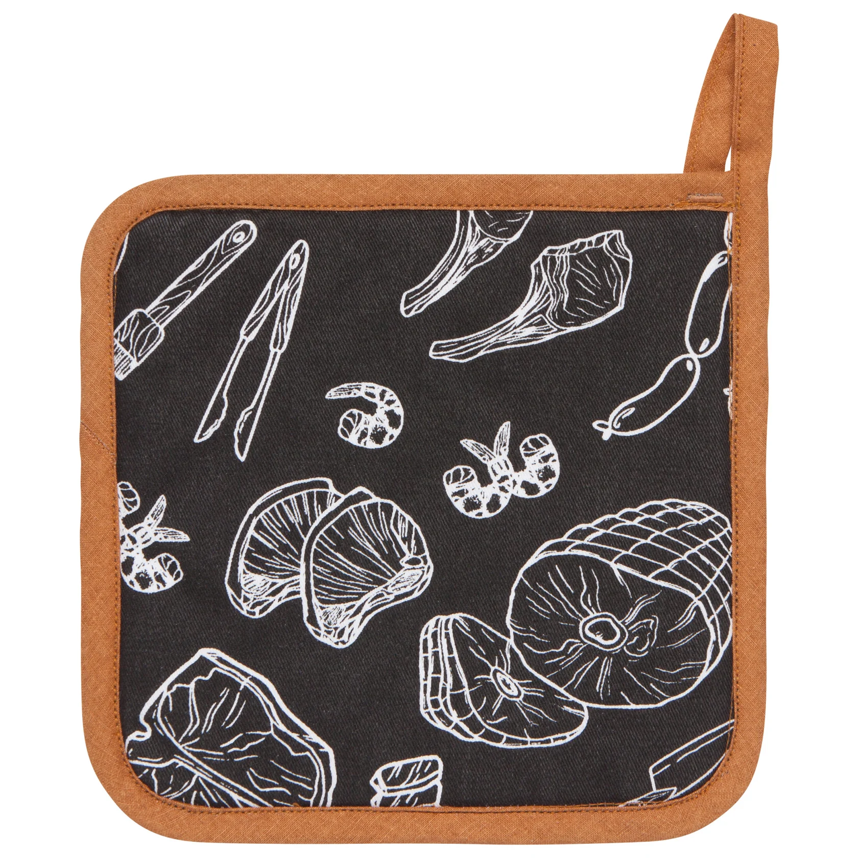 Potholder - Chef, On the Grill