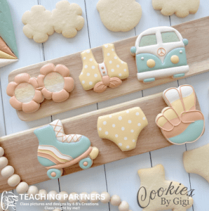 Retro Summer Cookie Set