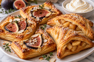 Fig and Apple Puff Pastry Spread